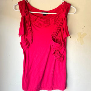 Anthropologie Deletta Xs Pink Tank Top Sleeveless - image 1